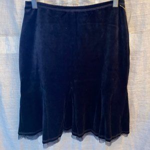 Velvet Black Skirt